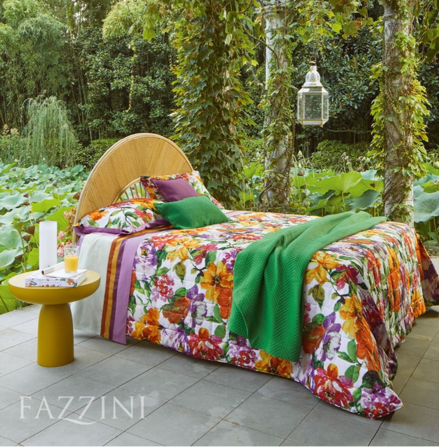 LENZUOLO FAZZINI JARDIN MAJORELLE