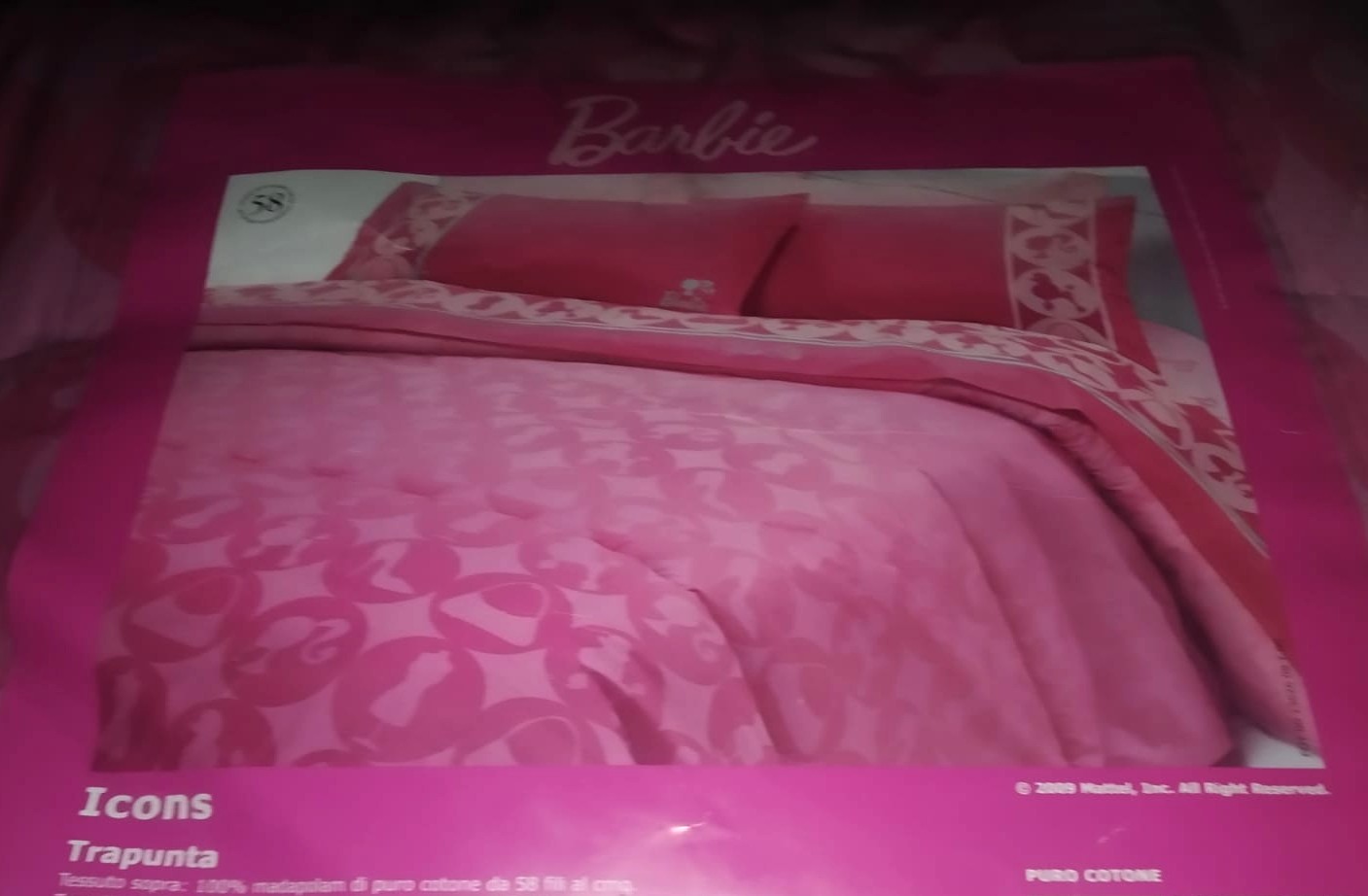 trapunta Barbie Gabel