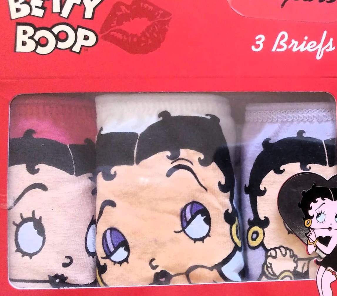 tris mutandine betty boop
